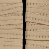 Korzett francia kapocs - NUDE (test színü)